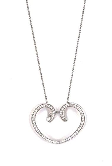 Collana Chimento Donna in Oro bianco Diamante 0.69 Ct 1G08350BB5450 - 1G08350BB5450